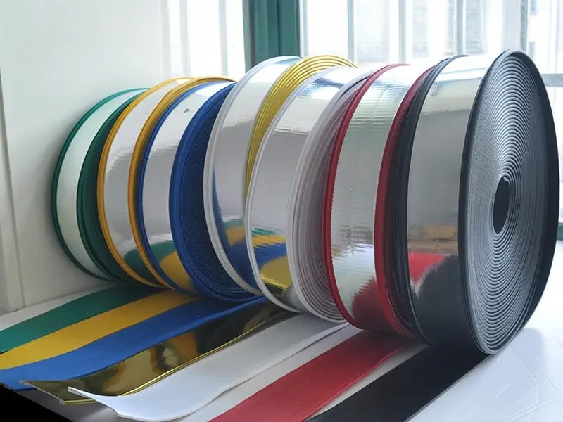 Aluminum edge strip for 3D channel letters