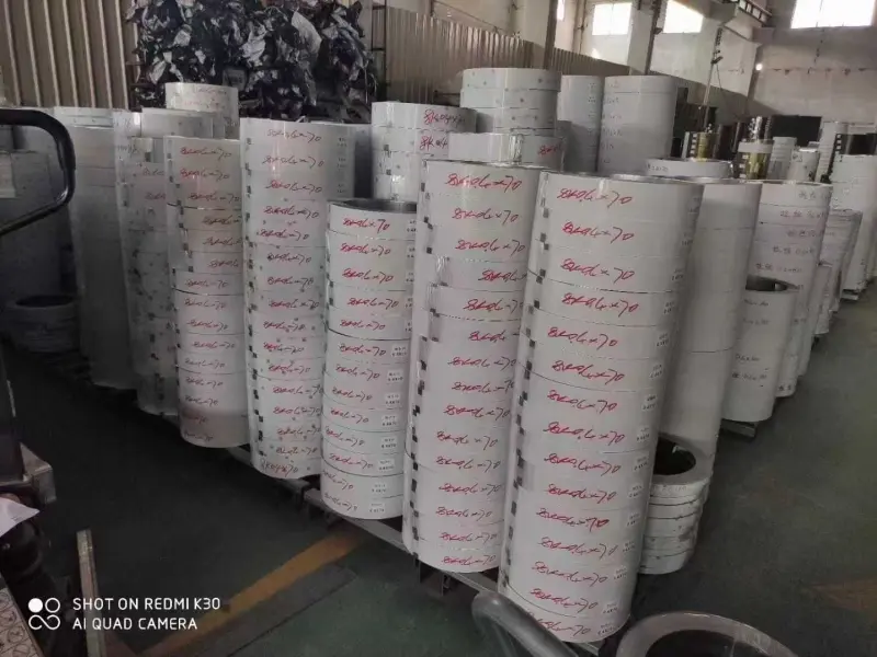 Aluminum strip coil rolled for industrial use